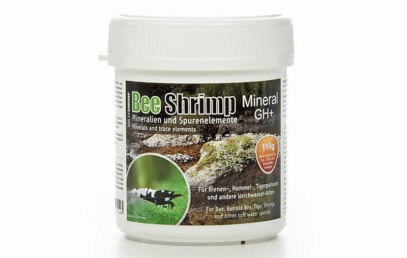 Bee Shrimp Mineral GH+, 110g - GarnelenTv-Shop
Bee Shrimp Mineral GH+ 110g - Mineralsalz für Bienengarnelen & Osmosewasser