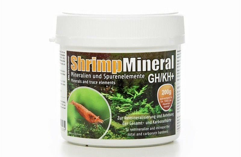 SaltyShrimp Shrimp Mineral GH/KH+, 200g - GarnelenTv-Shop
SaltyShrimp Shrimp Mineral GH/KH+ 200g - Mineralien für Osmosewasser und Garnelenpflege