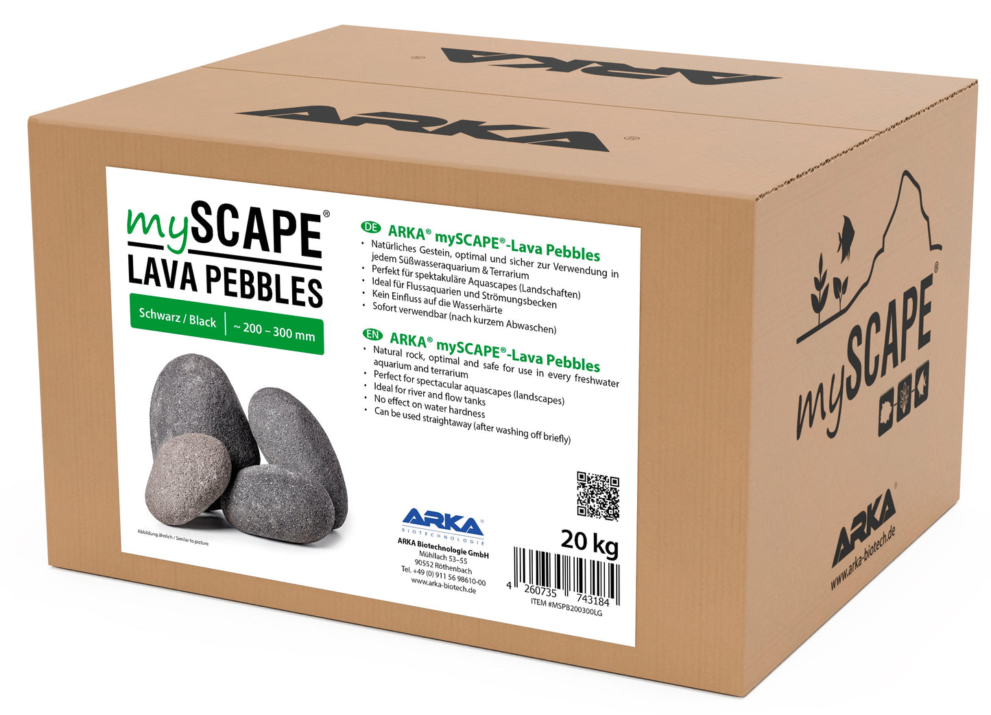 ARKA myScape Rocks – Hochwertige Lava-Steine für Aquarien
