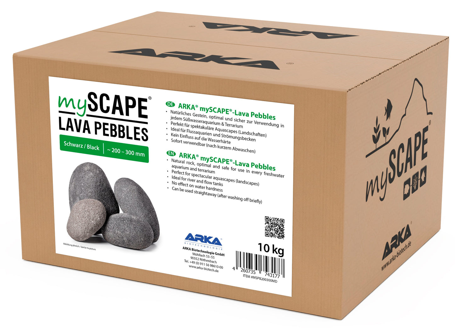 ARKA myScape Lava-Steine für kreative Aquascaping-Designs