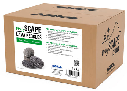 ARKA Lava Pebbles 10-20 mm für Aquariengestaltung