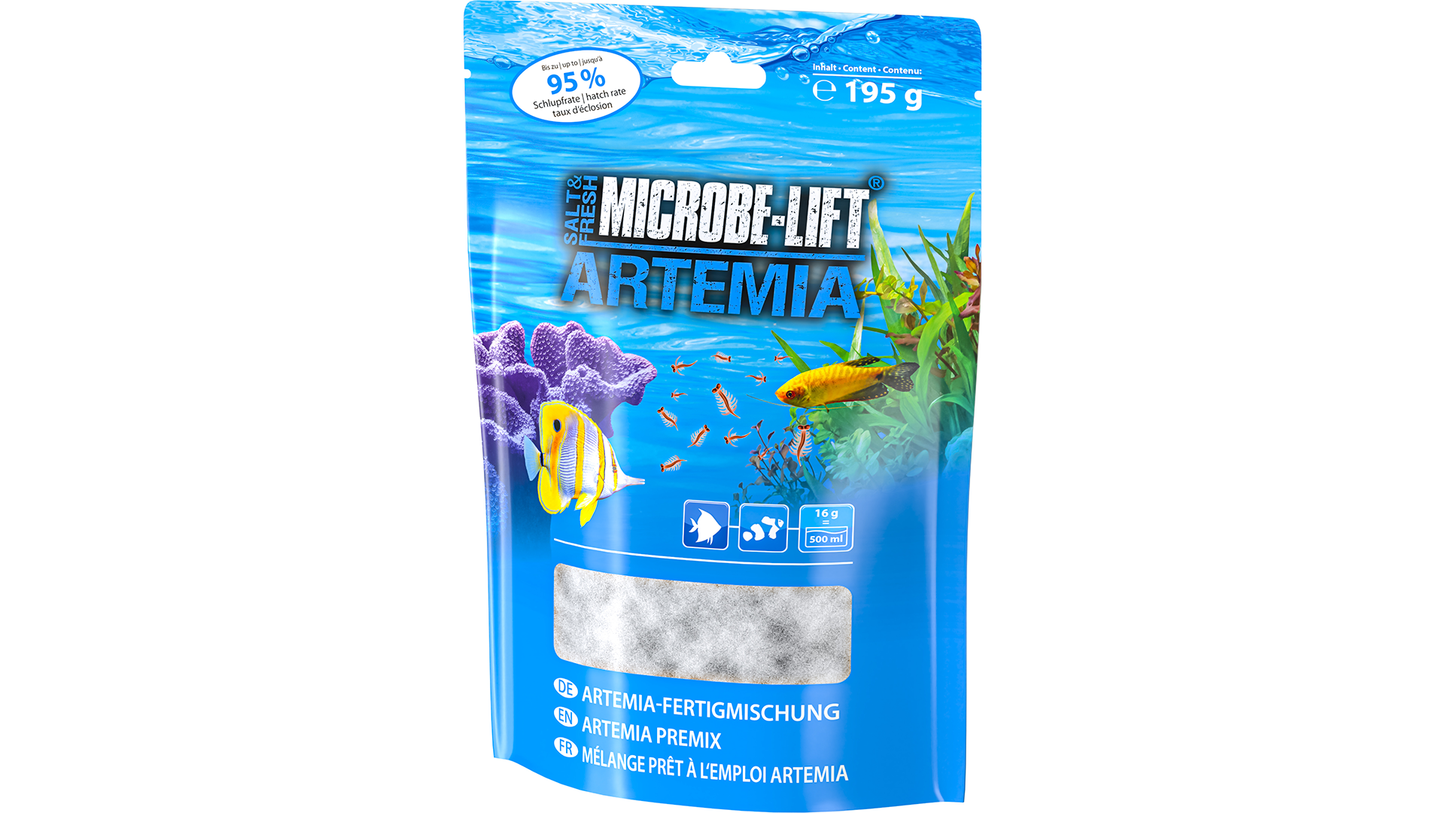 Microbe-Lift Artemia Fertigmischung für die Zucht von Lebendfutter